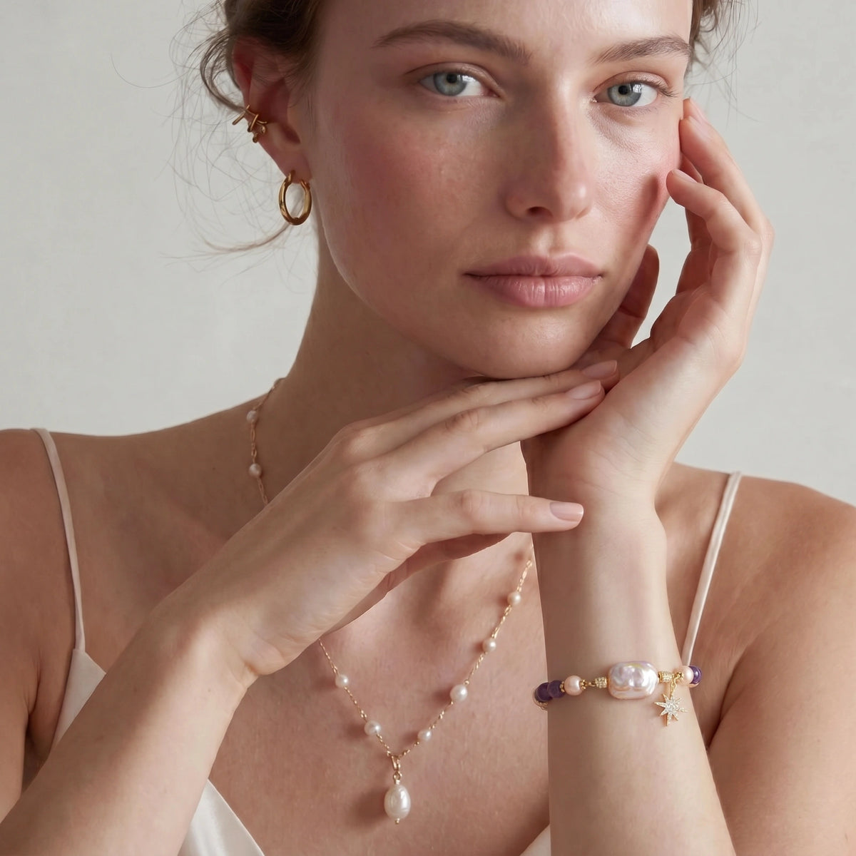 Chasia Kosmische Träume Armband - 18 Karat vergoldet